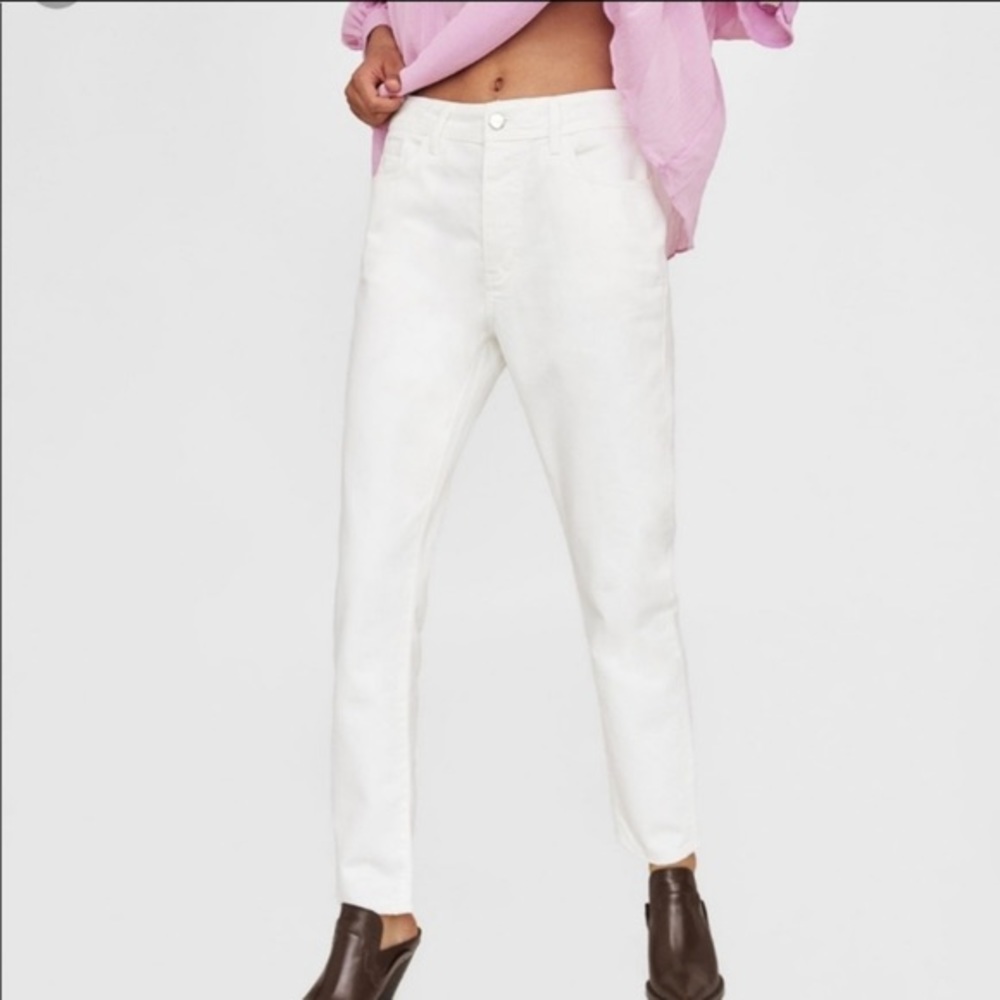 White Mom Jeans